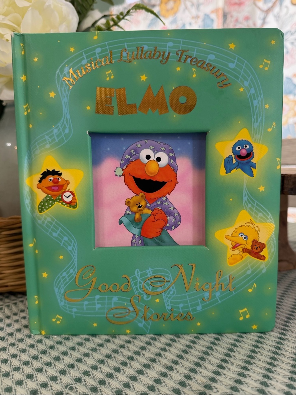 Sesame Street: Elmo Good Night Stories board book Musical Lullaby Treasury